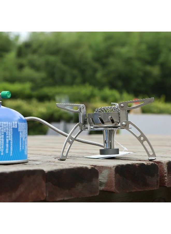 Outdoor Portable Windproof Mini Burner Picnic Barbecue Cooking Gas Furnace Stove
