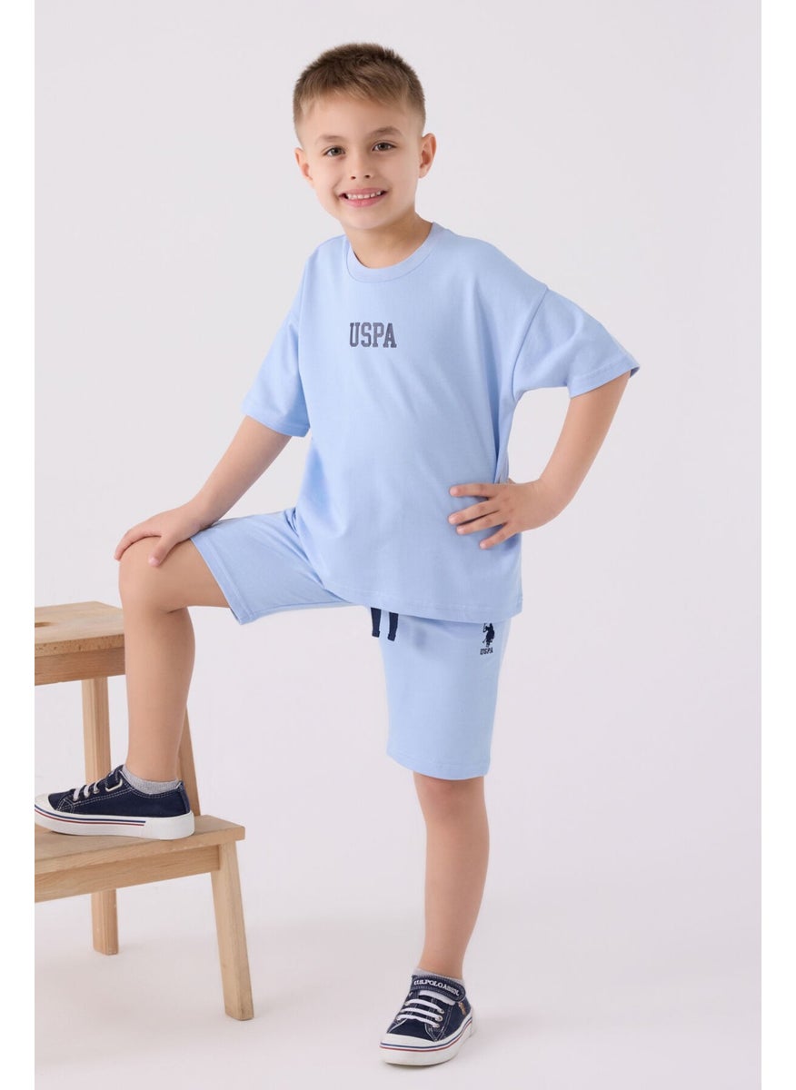 Boys Bermuda Suit Blue