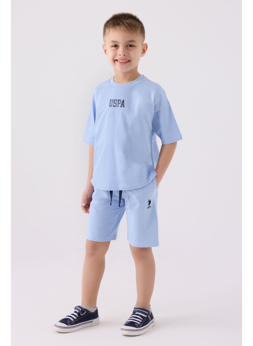 Boys Bermuda Suit Blue
