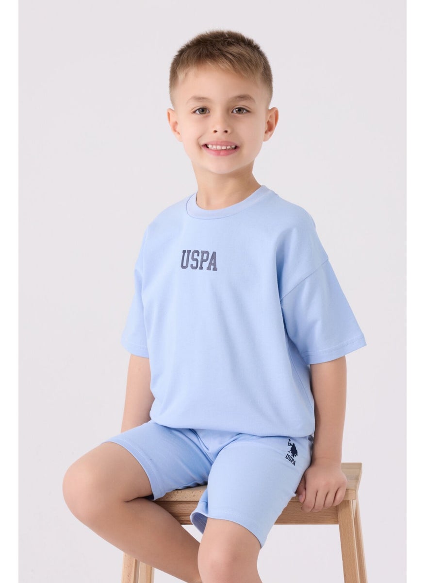 Boys Bermuda Suit Blue
