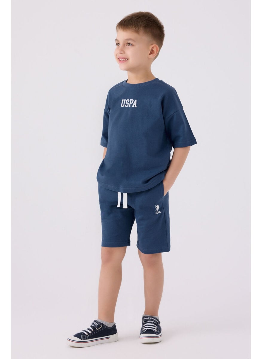 Boys Bermuda Suit Anthracite