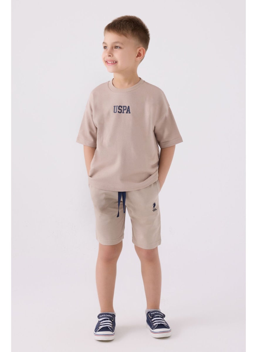 Boys Bermuda Set Sand