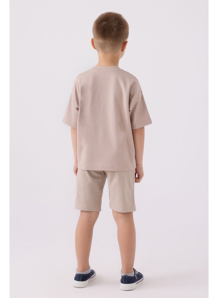 Boys Bermuda Set Sand