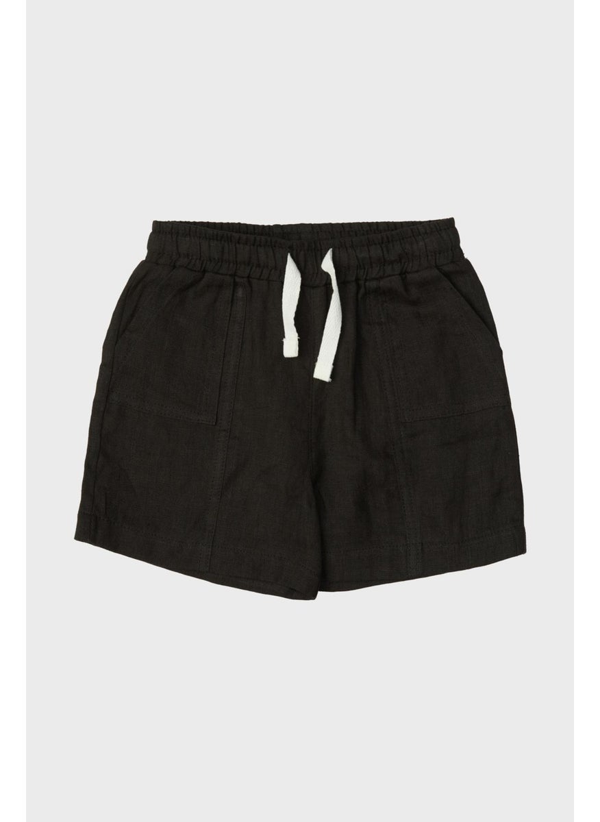 Baby Boy Black Shorts