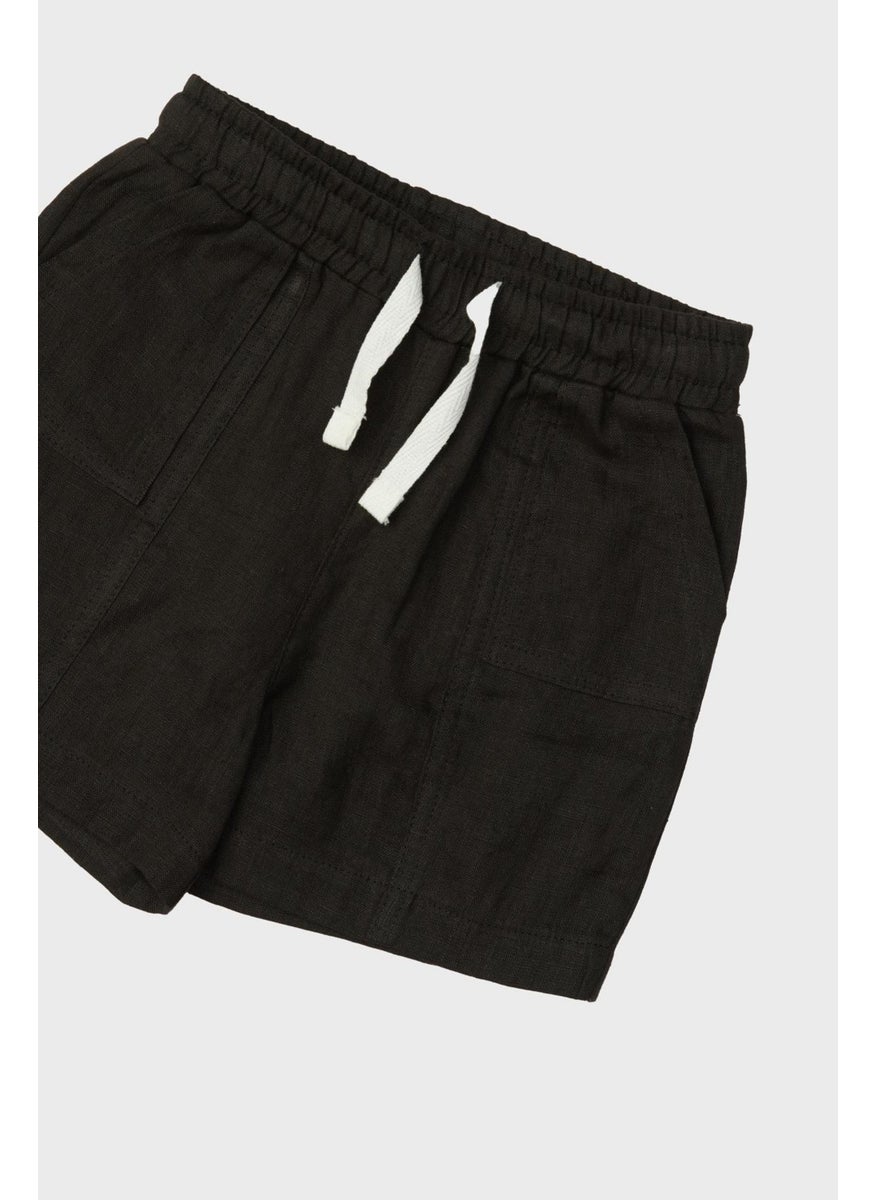 Baby Boy Black Shorts