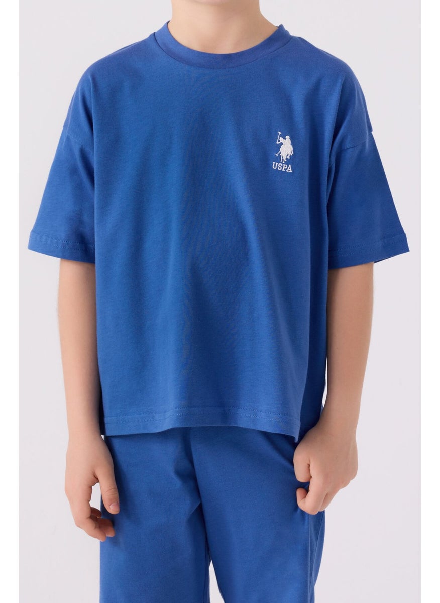 Boys Cobalt Bermuda Set
