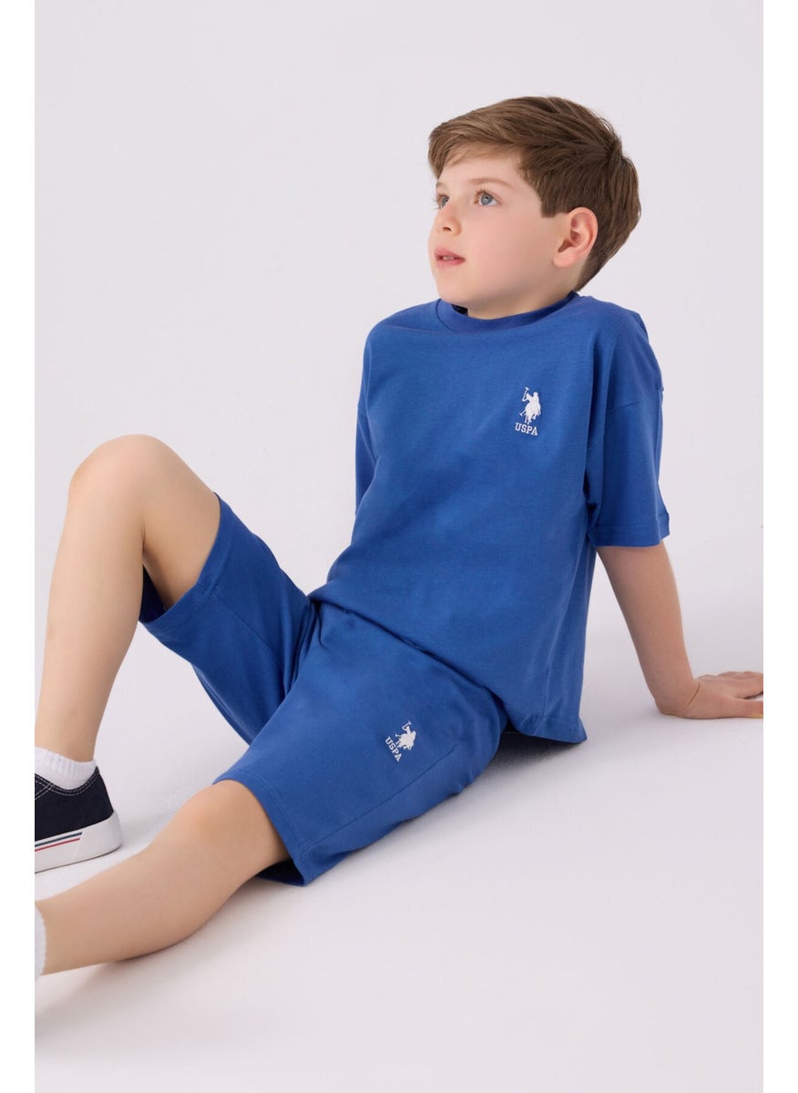Boys Cobalt Bermuda Set