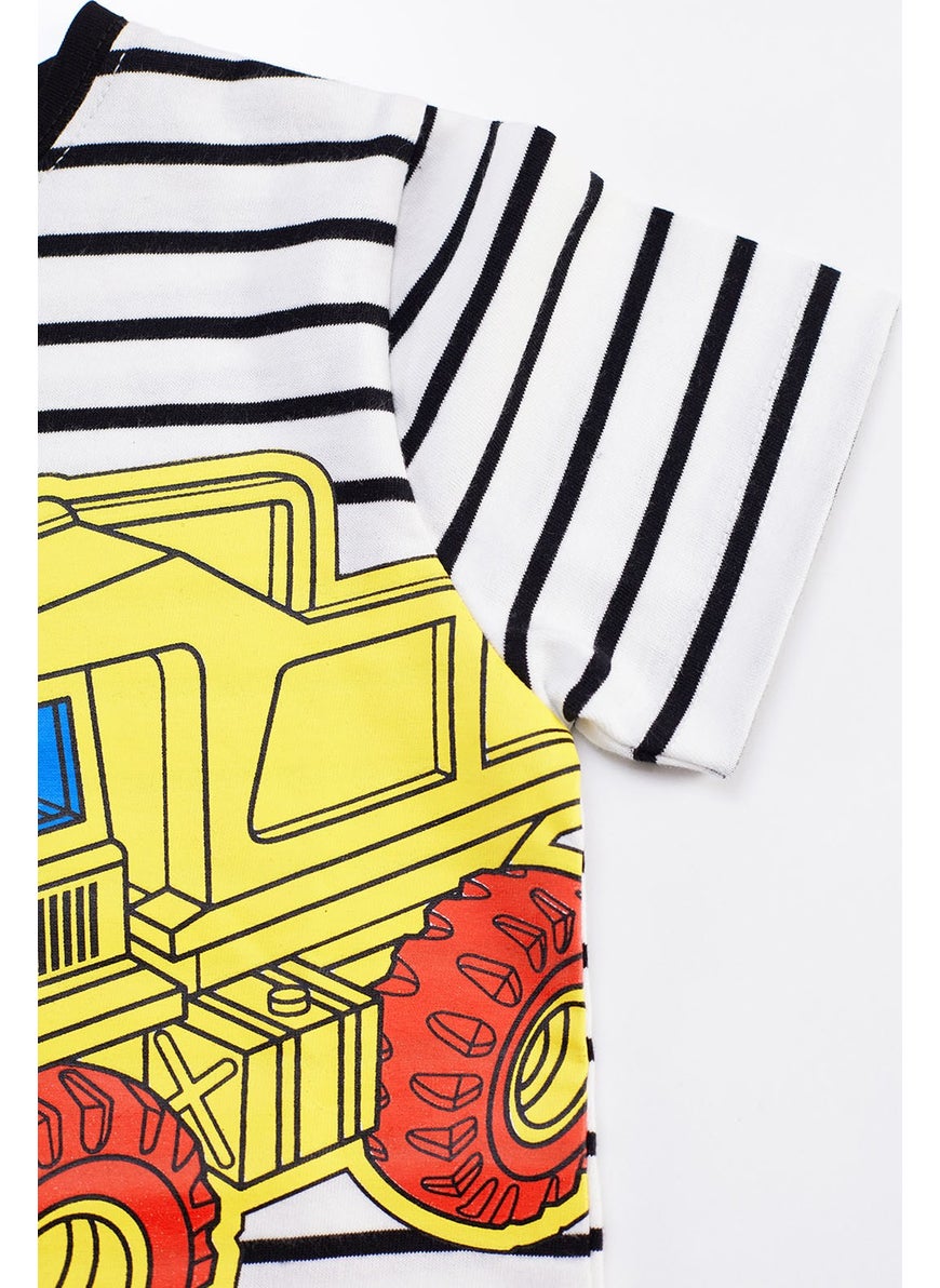 93 Truck Boy T-shirt Shorts Set