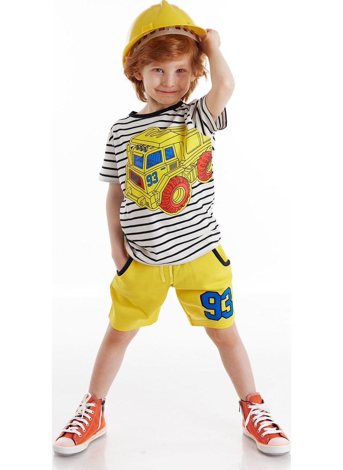 93 Truck Boy T-shirt Shorts Set