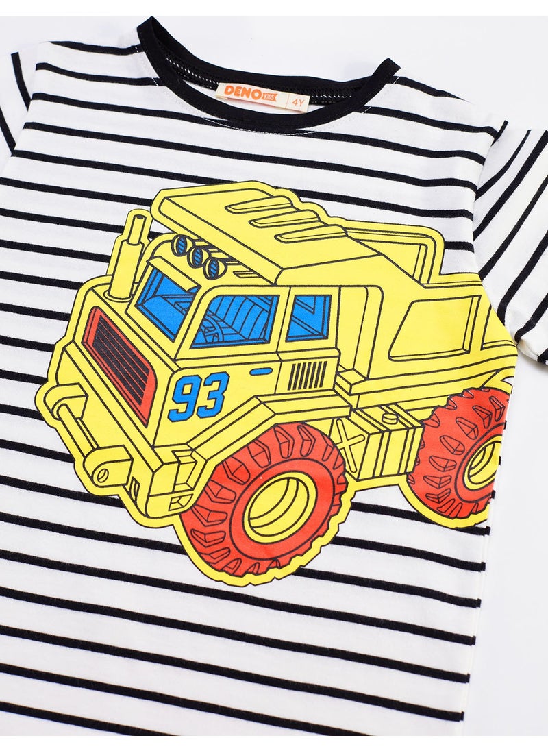 93 Truck Boy T-shirt Shorts Set
