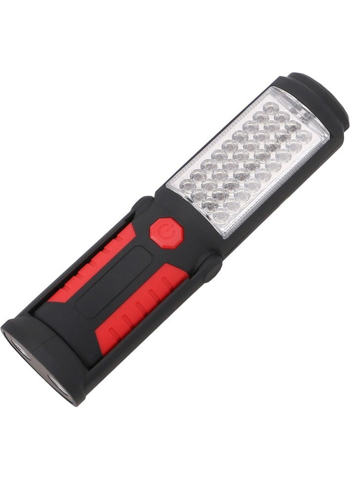Powermaster Pe-41 36+5 LED 2 Mode Hook Magnet Battery Operated Work Lamp Camping Lighting