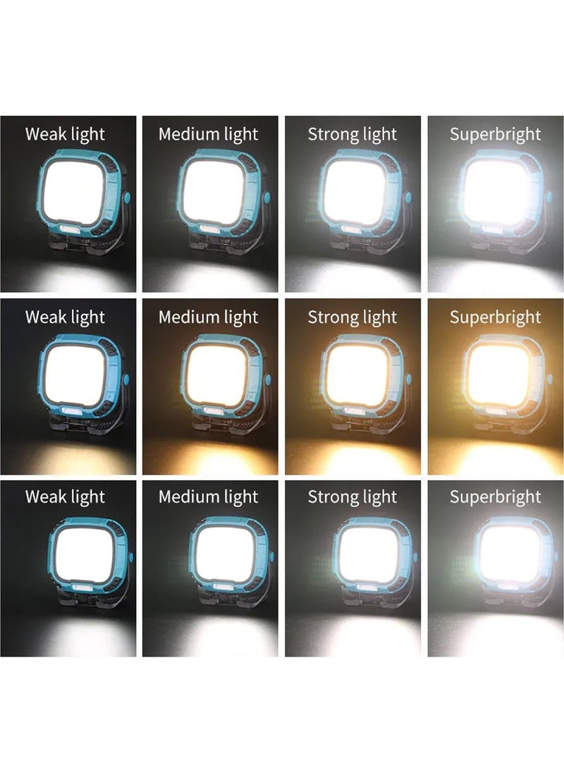Powermaster MX-W891 7000 Lumel Work Lamp Rechargeable 3 Mode 30 Watt Floodlight Lighting Camping Lamp