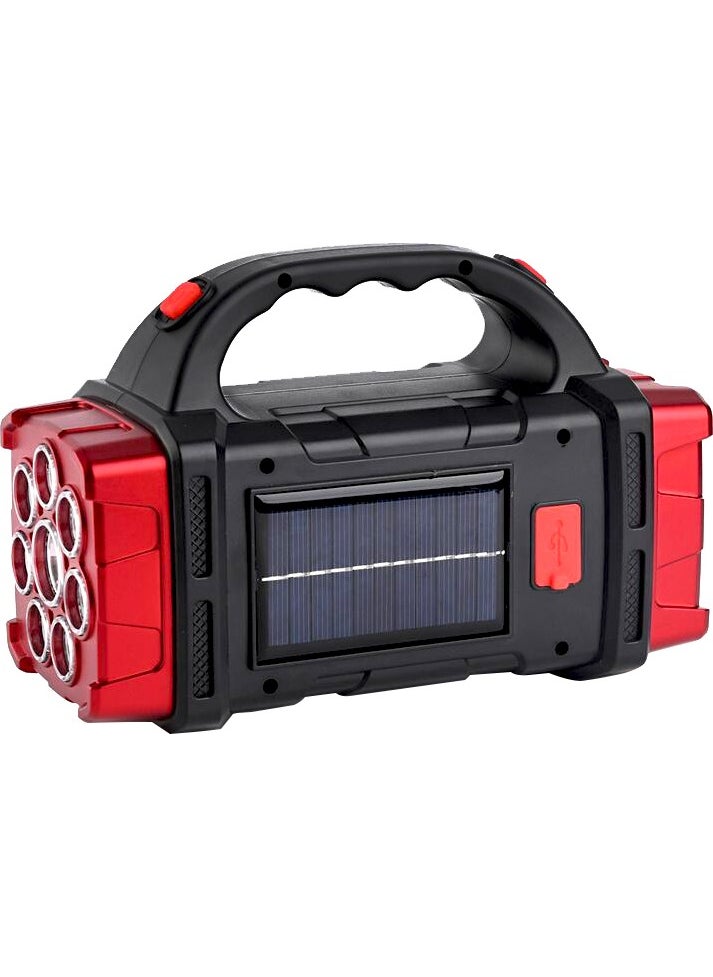 Powermaster HB-1678 Solar Rechargeable 38 Watt Camping Lantern with USB Output