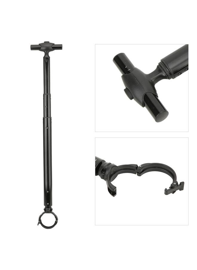 Aluminium Telescopic Handle Control Strut Stent Accessory for Electric Self Balancing Scooterblack