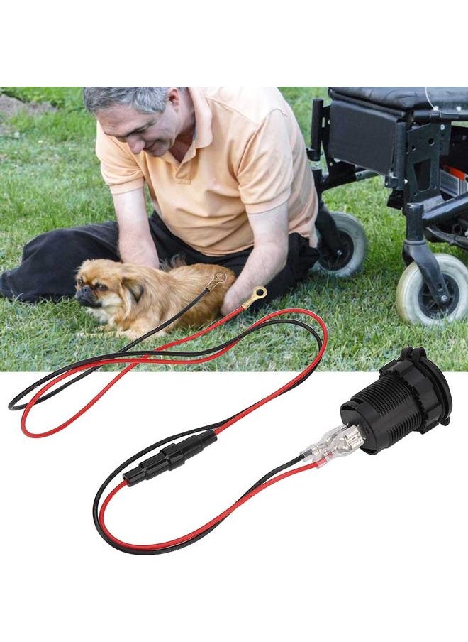 Electic Mobility Scooter USB Adapter Part Modification Assembly Accessory