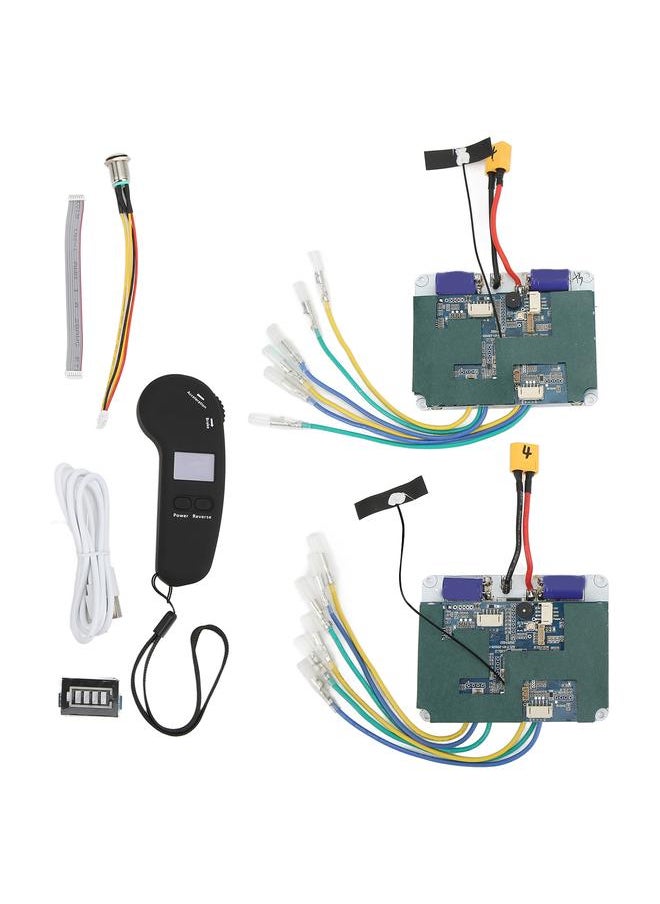 Electric Four Wheel Scooter Controller with Screen Durable Single Hub Drive Remote Controller