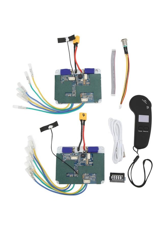 Electric Four Wheel Scooter Controller with Screen Durable Single Hub Drive Remote Controller