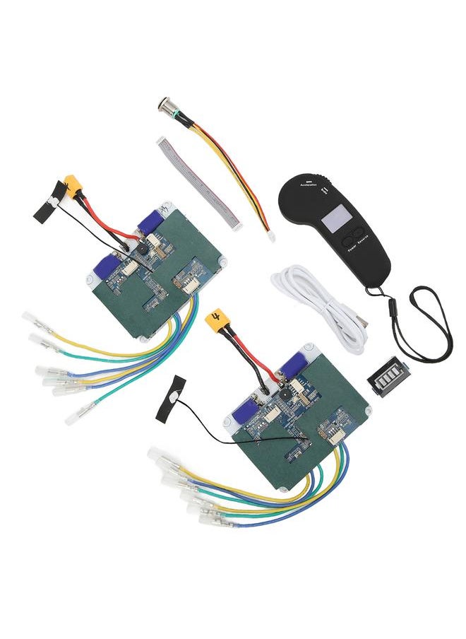 Electric Four Wheel Scooter Controller with Screen Durable Single Hub Drive Remote Controller