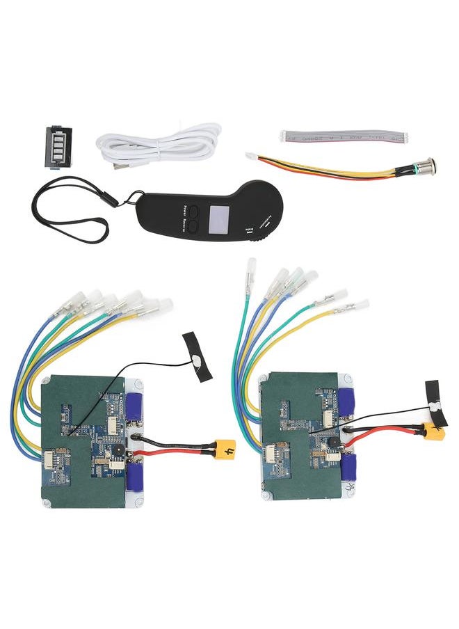Electric Four Wheel Scooter Controller with Screen Durable Single Hub Drive Remote Controller