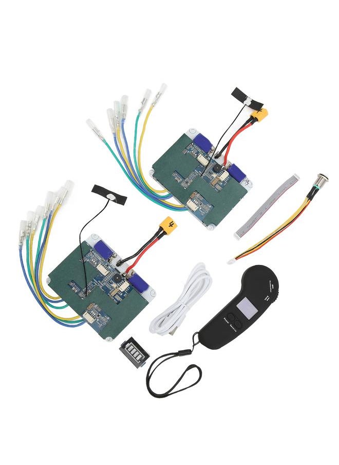 Electric Four Wheel Scooter Controller with Screen Durable Single Hub Drive Remote Controller