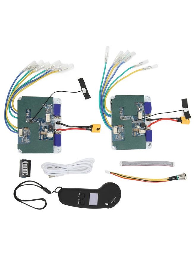 Electric Four Wheel Scooter Controller with Screen Durable Single Hub Drive Remote Controller