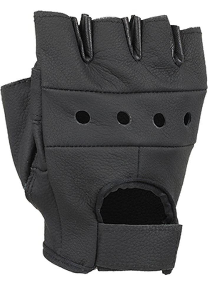 Men's Leather Gloves Cut Finger K308
