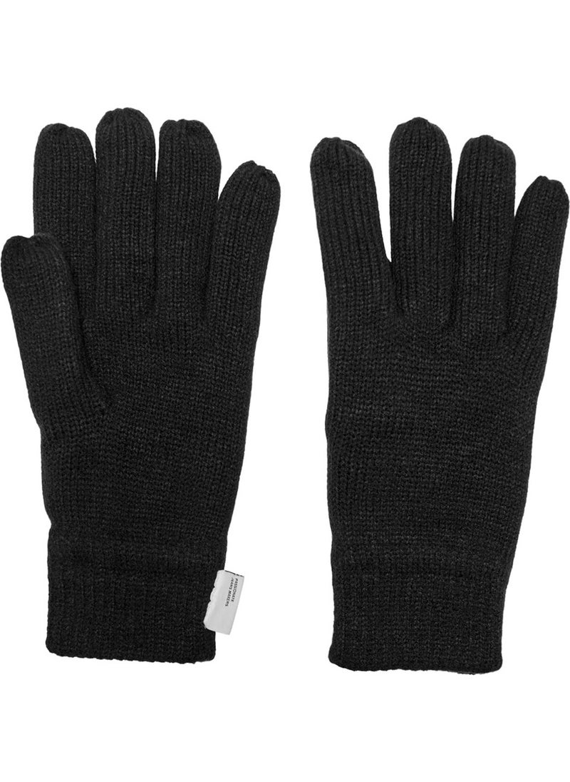 Men's Onsx Flat Knit Gloves 22023863 Black