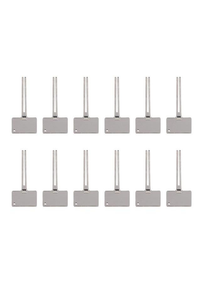 12pcs Stainless Steel Toothpaste Key Squeezer Rollers Ergonomic Heavy Duty Metal Key Tube Squeezer