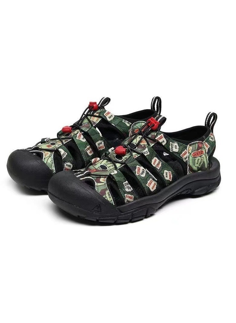 Fashion Baotou Sandals For Women Outdoor Hiking Shoes For Men Beach Sandals For Couples