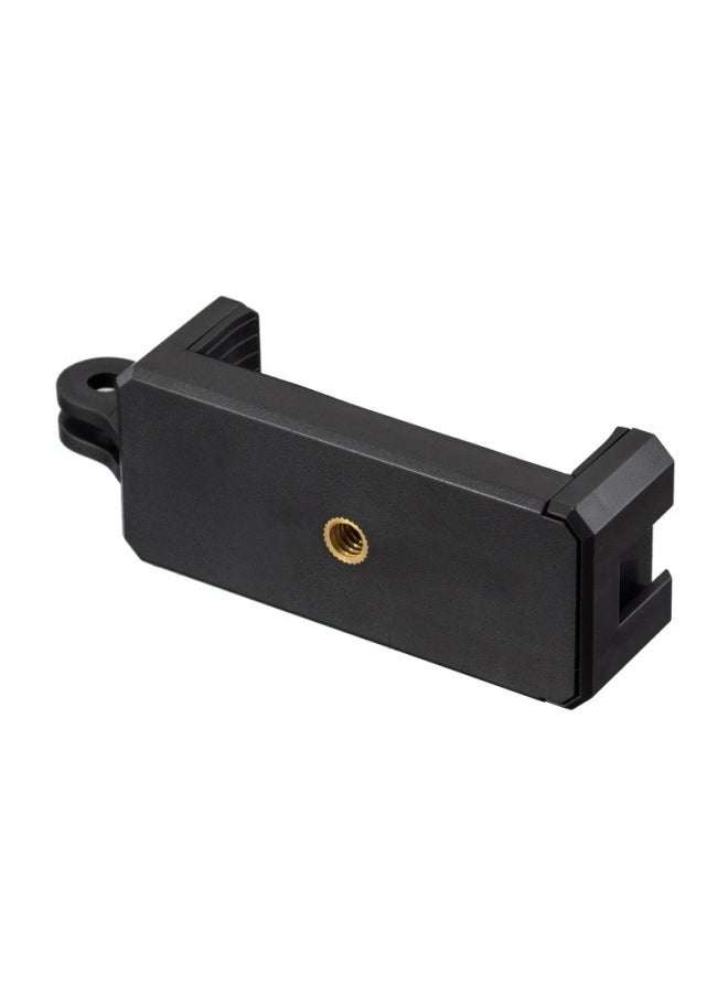 Sports Camera Accessories Gopro Mobile Phone Clip 1/4 Hot Shoe Clip Selfie With Hot Shoe Mouth Mobile Phone Holder 1-Color:Hot Boots Two-foot Interface Mobile Phone Clip