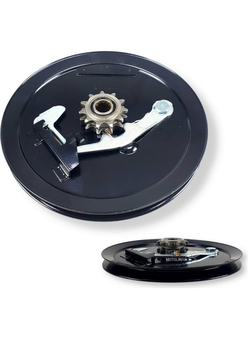 Mobylette Scooter Pulley Black Complete