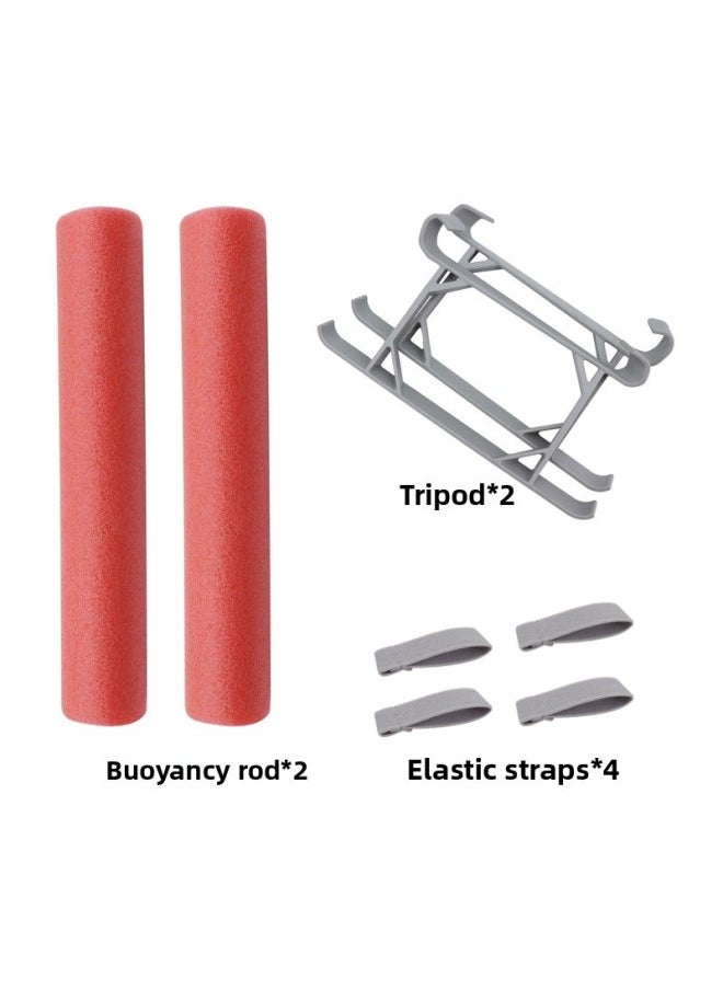 Suitable For DJI Mini3/Mini3PRO Water Floating Elevated Foot Landing Gear Mini 3 Elevated Buoyancy Rod-Color:Water Floating Height Tripod (elastic)