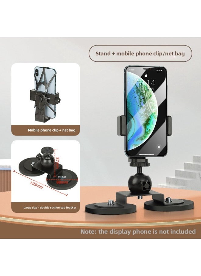 Gopro11 Suction Cup Car Sports Camera Accessories Car Suction Cup Gopro/10/9/8 Magnetic Suction Cup-Color:Double Magnetic Large Phone Holder