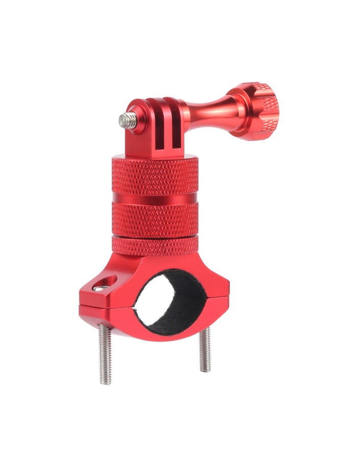 Gopro11/10 Bicycle Bracket Outdoor Mountain Bike Aluminum Alloy Sports Camera 360 Degree Bicycle-Color:Blue