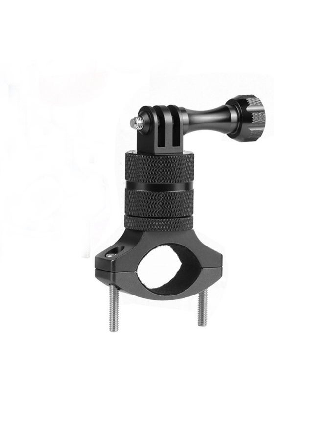 Gopro11/10 Bicycle Bracket Outdoor Mountain Bike Aluminum Alloy Sports Camera 360 Degree Bicycle-Color:Blue