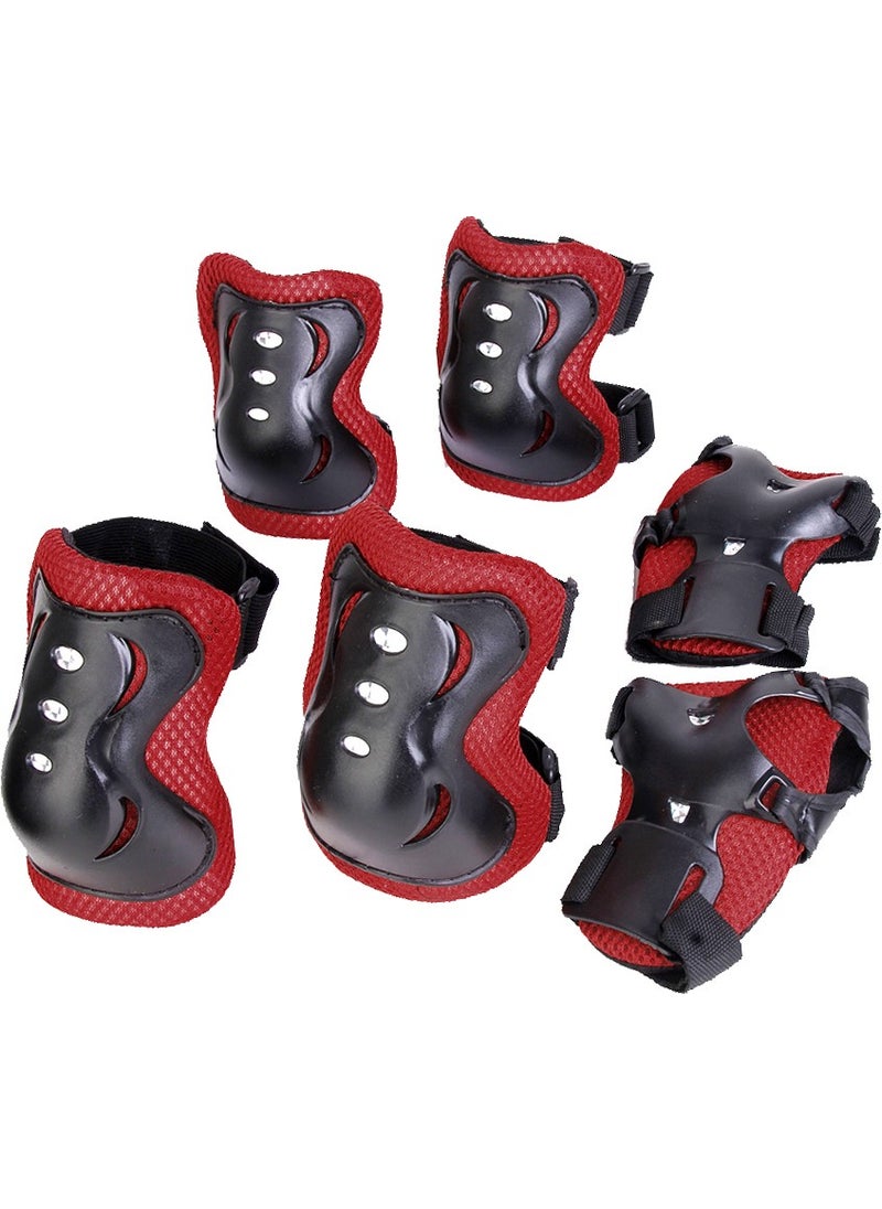 Kids Sports Protective Knee Elbow Wrist Pads For Skating Cycling Skiing