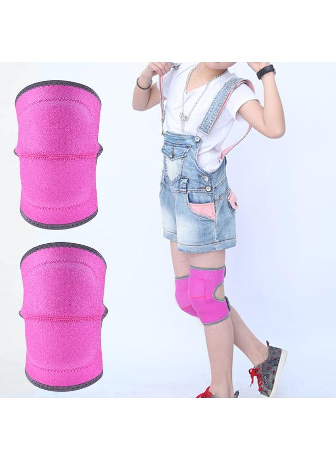 AOLIKES Thicken Children Anti-crash Knee Pads Roller Skating Kid Silicone Knee Protector(S)