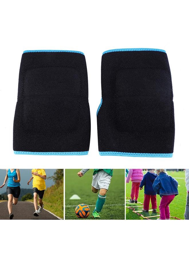 AOLIKES Thicken Children Anti-crash Knee Pads Roller Skating Kid Silicone Knee Protector(M)