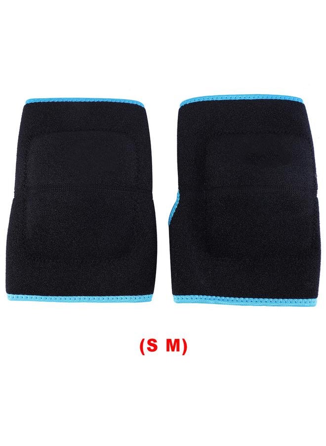 AOLIKES Thicken Children Anti-crash Knee Pads Roller Skating Kid Silicone Knee Protector(M)