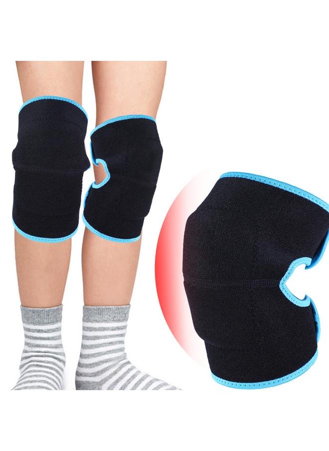 AOLIKES Thicken Children Anti-crash Knee Pads Roller Skating Kid Silicone Knee Protector(M)