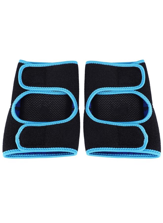AOLIKES Thicken Children Anti-crash Knee Pads Roller Skating Kid Silicone Knee Protector(M)