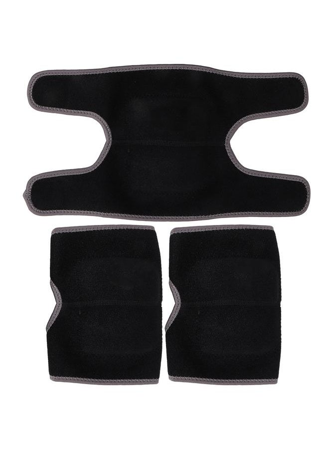 AOLIKES Sponge Padded Adjustable Breathable Skating Cycling Sports Knee Pads Child Protector M