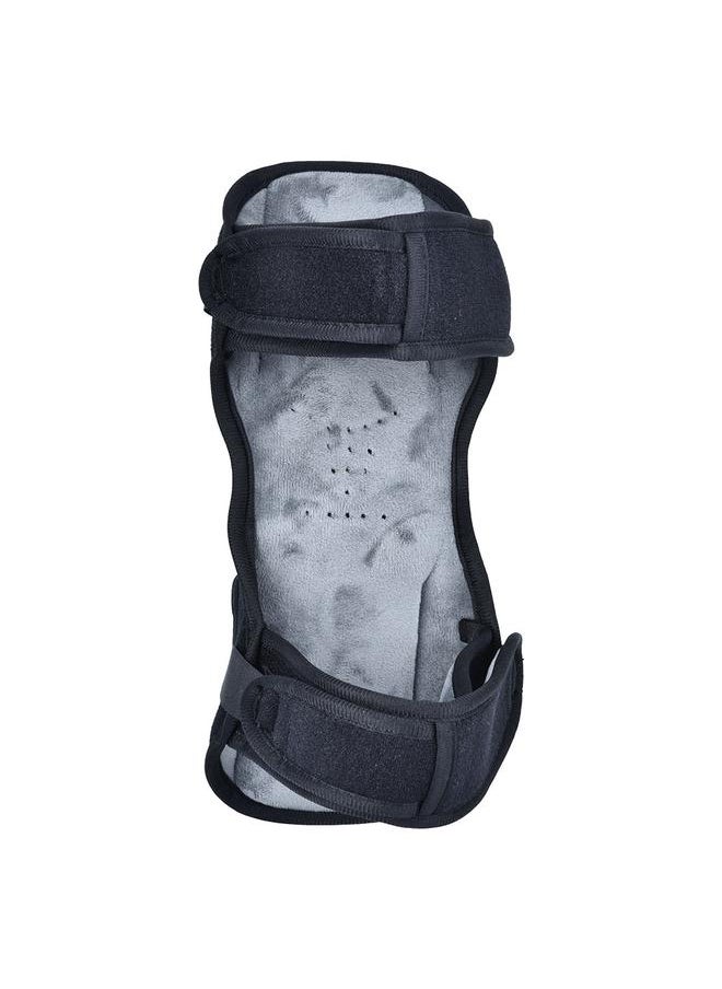 Spring Knee Pad Breathable Brace Protection Joint Strong Support Patella Stabilizer(Gray 1Pcs)