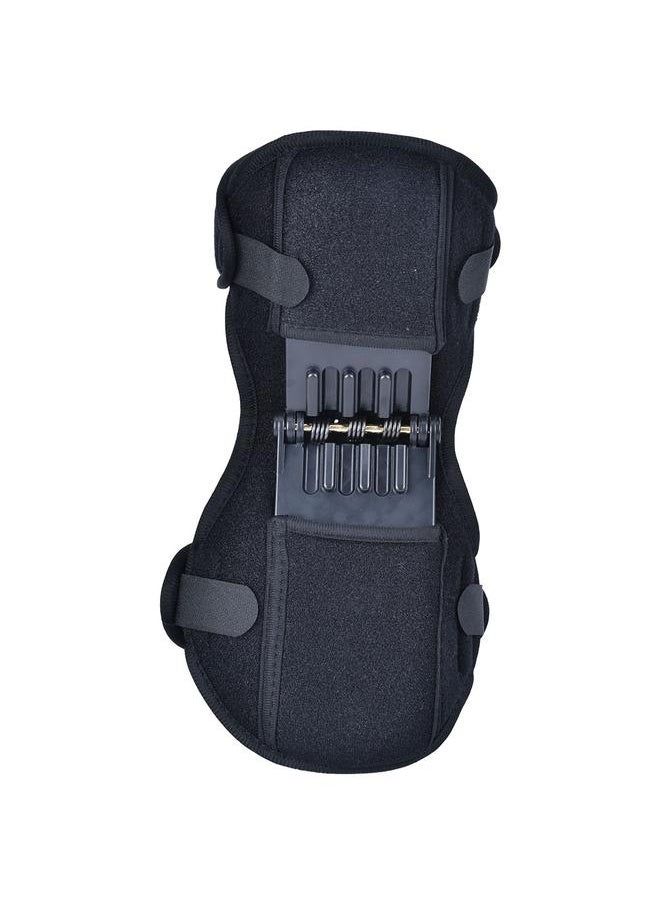Spring Knee Pad Breathable Brace Protection Joint Strong Support Patella Stabilizer(Gray 1Pcs)