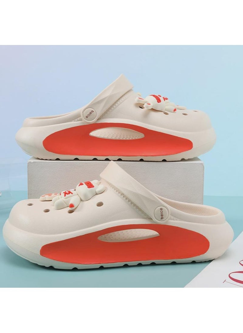 Wear Non Slip Lightweight Perforated Shoes For External Wear