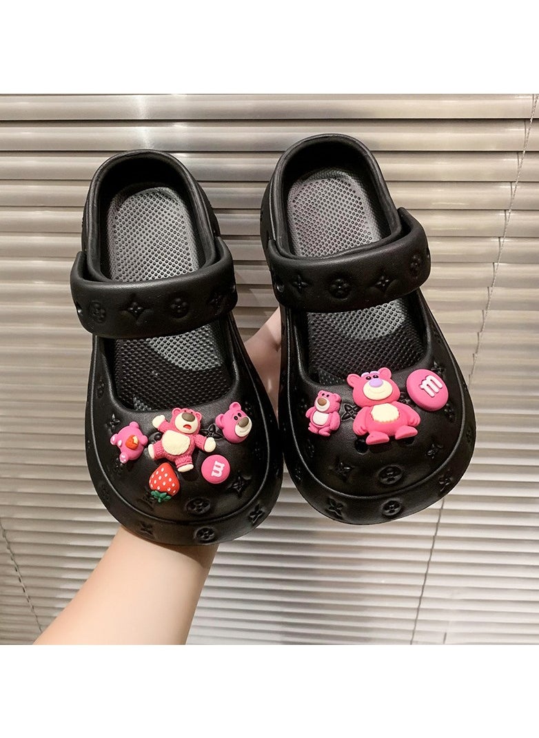Wear Non Slip Lightweight Perforated Shoes For External Wear