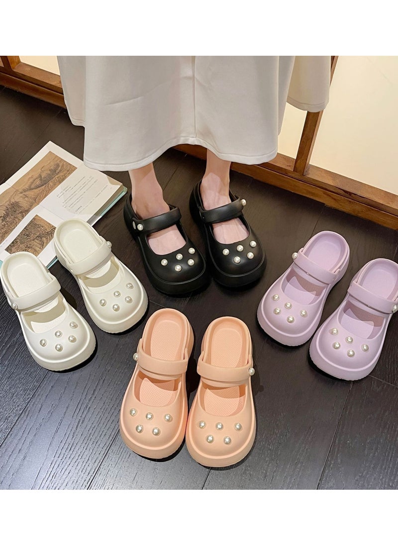 Wear Non Slip Lightweight Perforated Shoes For External Wear