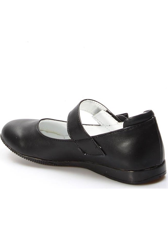 Genuine Leather Black Girls Ballerina Shoes 837fa01