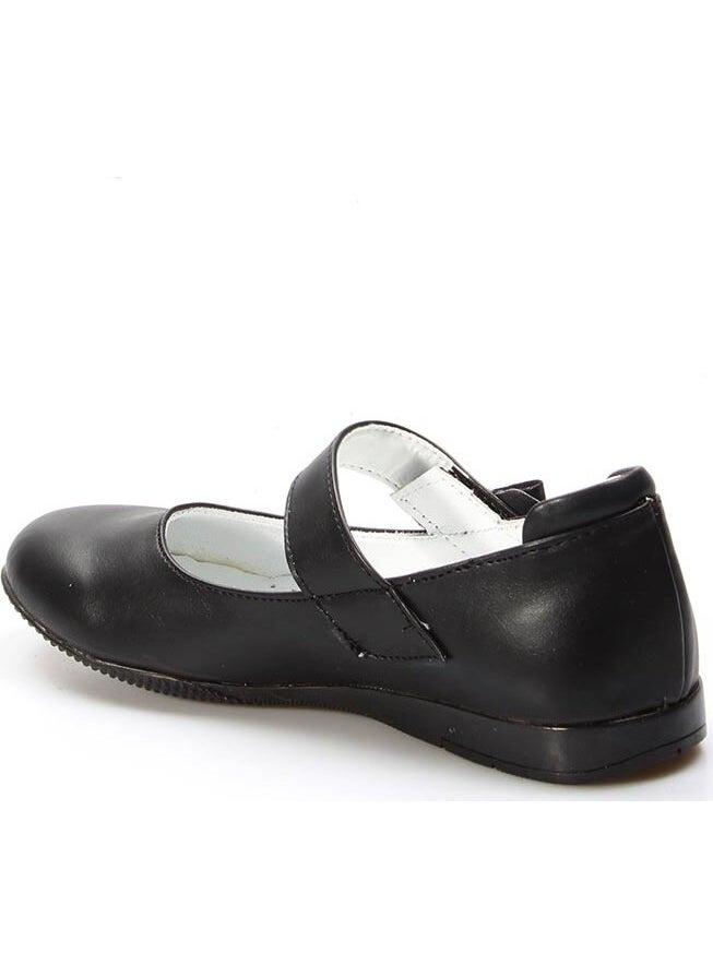 Genuine Leather Black Girls Ballerina Shoes 837fa01