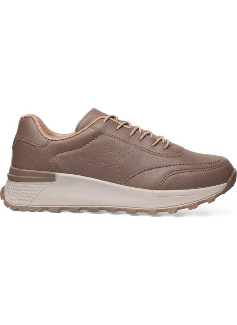 Women's Lace-Up Easy-to-Wear Seasonal Sneaker Sports Shoes Mink